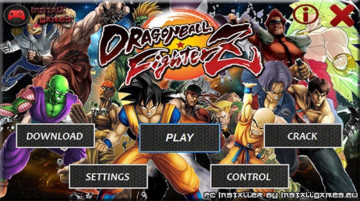 Dragon Ball FighterZ PC Installer Menu Download